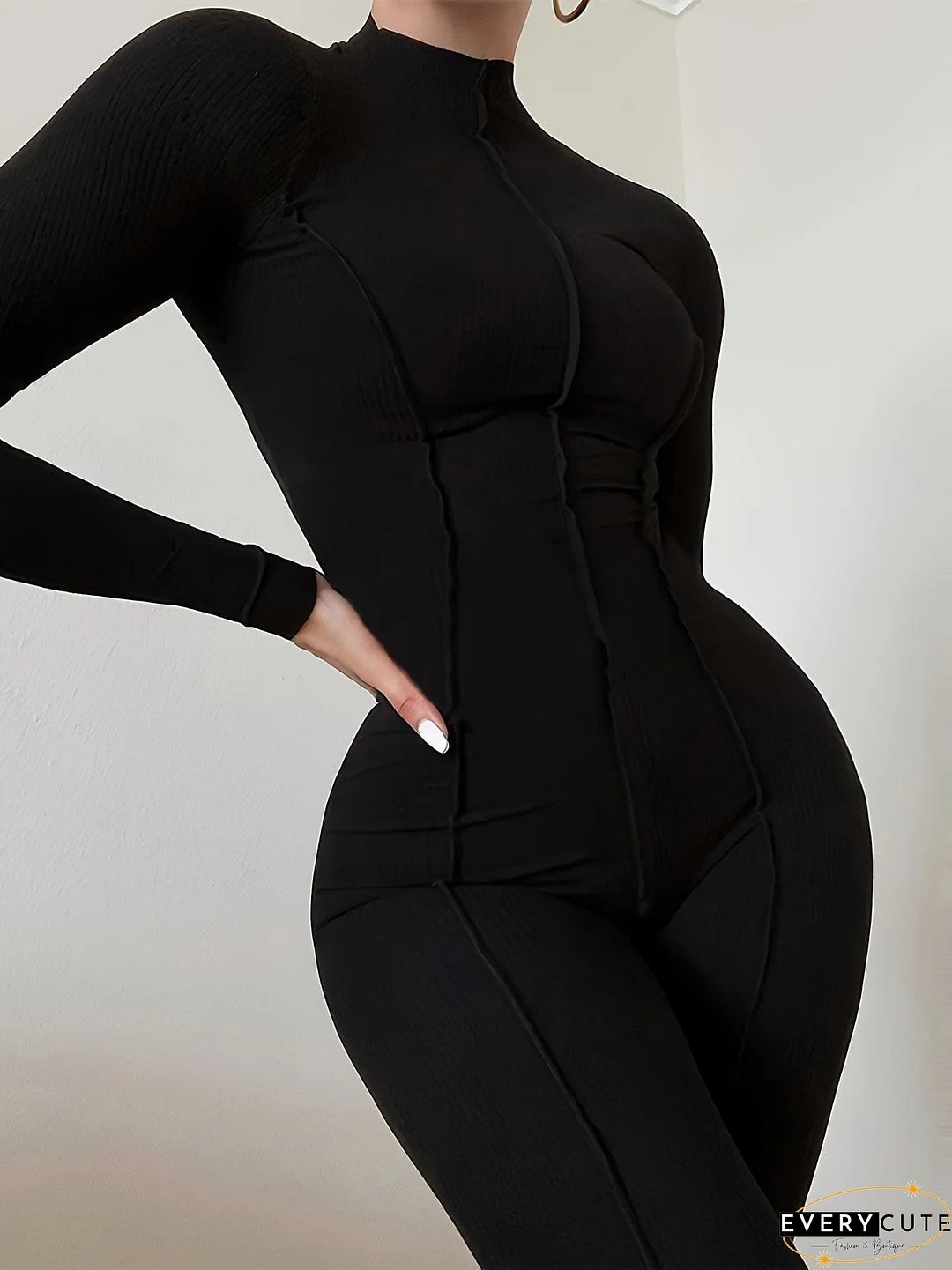 Modern Knit Jumpsuit Set for Women