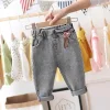 Kid Baby Girls Cute Jeans  Denim Trousers Pants
