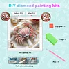 Krabbe 5d DIY Sonderform Teilbohrer Dimond Gemälde Wanddekoration 30x30cm