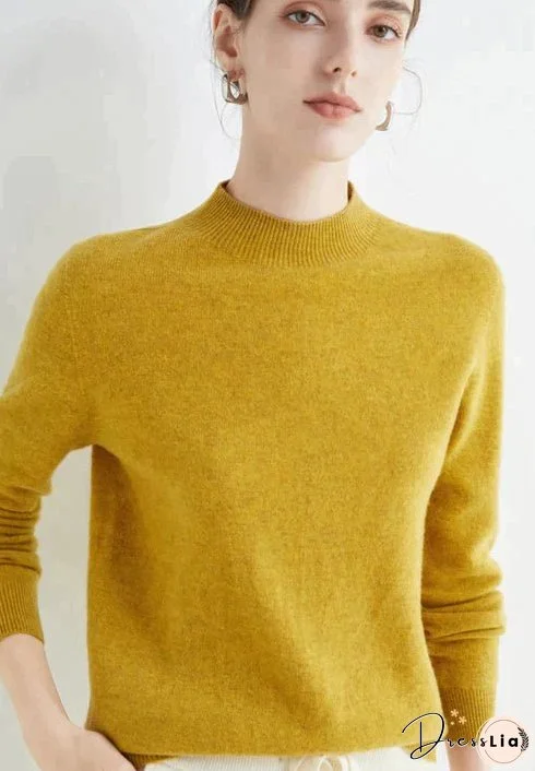 Carol Classic Long Sleeve Sweater