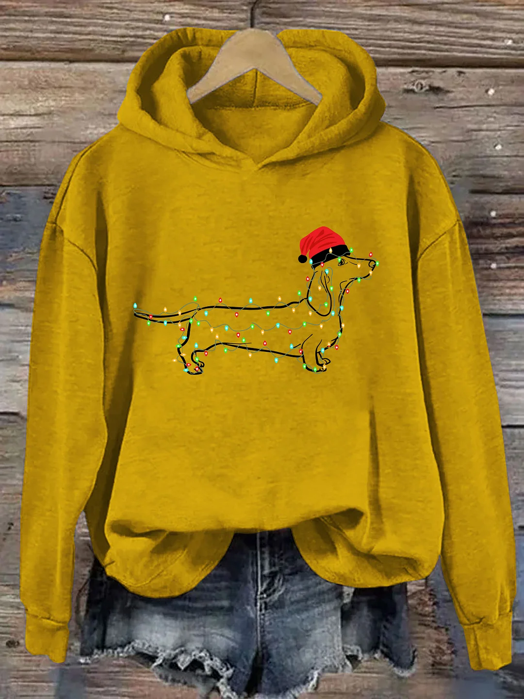 Christmas Dachshund Hoodie