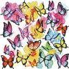 (Multistyle) Papillon Flottant-Peinture Diamant En Forme Sp&eacute;ciale-30 * 30CM