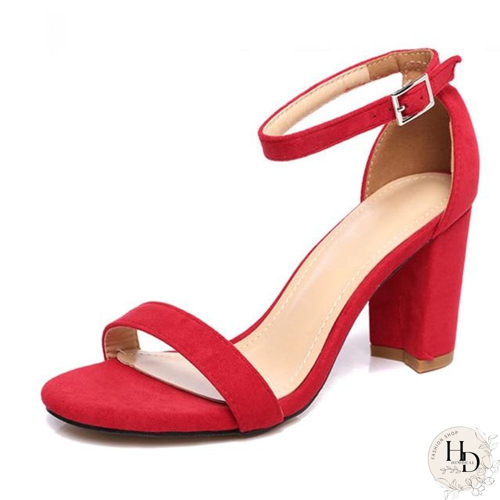 Chunky Heel Women Ankle Strap Gladiator Sandals