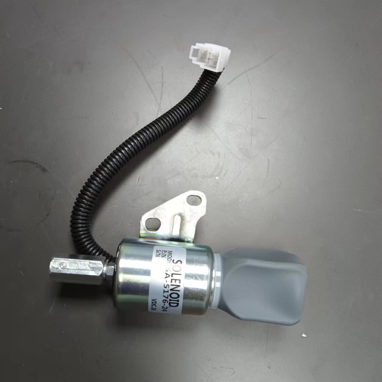 Shutoff Solenoid 24V 1756ES-24SUC5B1S5 SA-5176-24 SA-4899-24 for Kubota F1900 K008 Gl7000 Gl9000 Gl9000A 