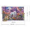 (60*40cm)Wolf Pack Animals - Full Round Drill Diamond Painting