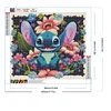 Stitch-Peinture au Diamant Ronde Compl&egrave;te-45*40CM