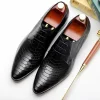 Mens Luxury Fashion Derby Dress Shoes