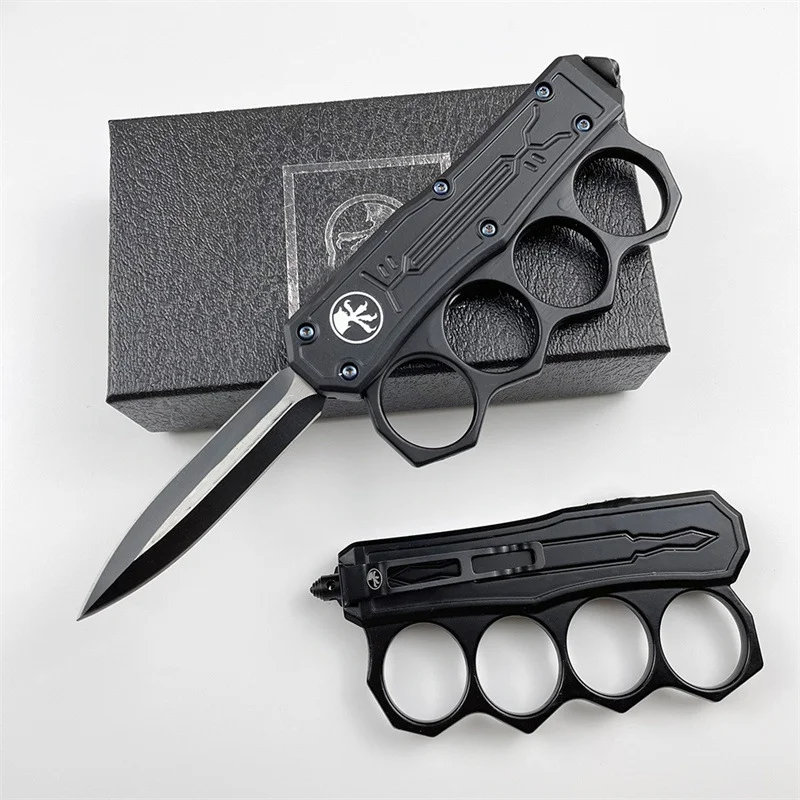 Outdoor multi-functional micro-technology wilderness survival camping knife, mountaineering equipment, portable EDC knife