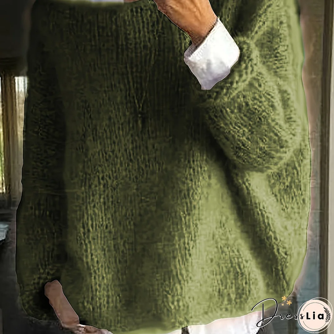 Relaxed and Timeless winter Pullover