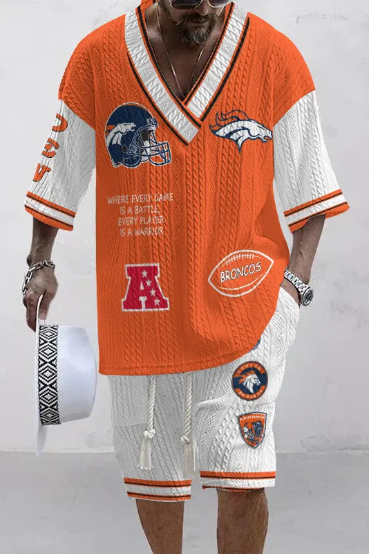 Denver Broncos
 Limited Edition Top And Shorts Two-Piece Suits