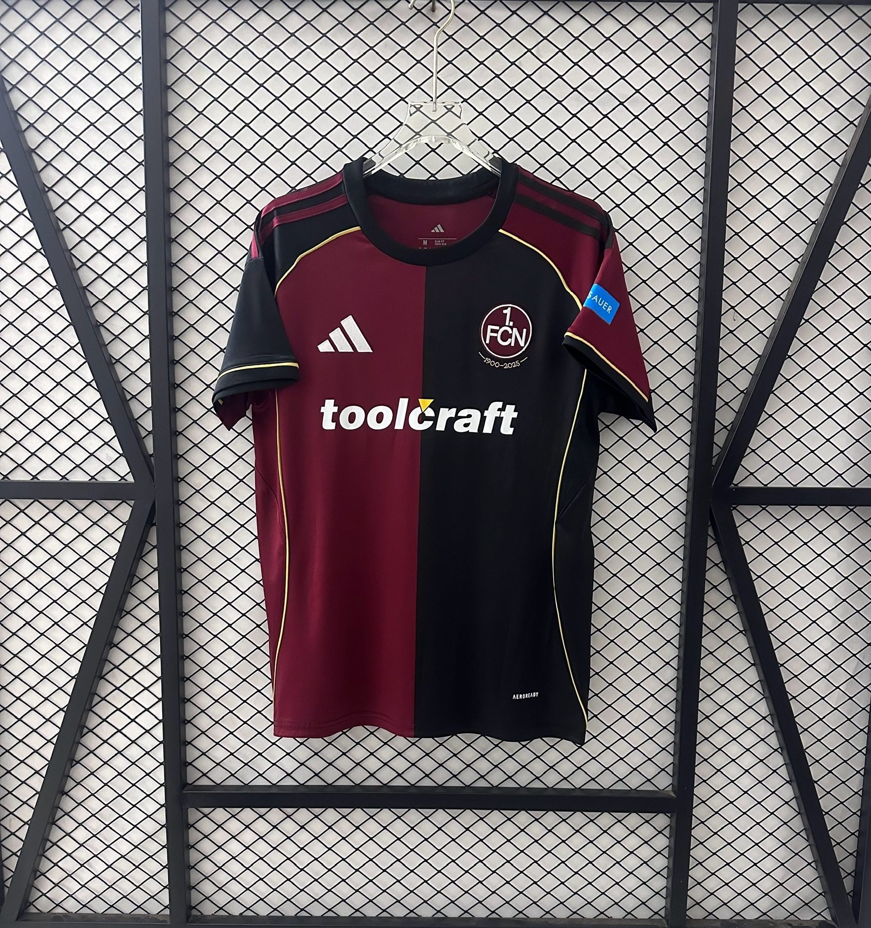 2025/2026 1. FC N&uuml;rnberg Home Football Jersey