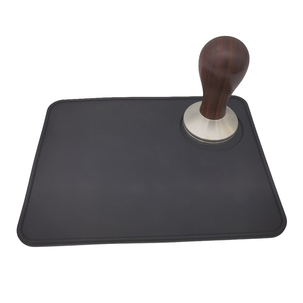 

Tamping Holder Mat Home Office Anti-slip Square Coffee Powder Pressing Pad, 501 Original