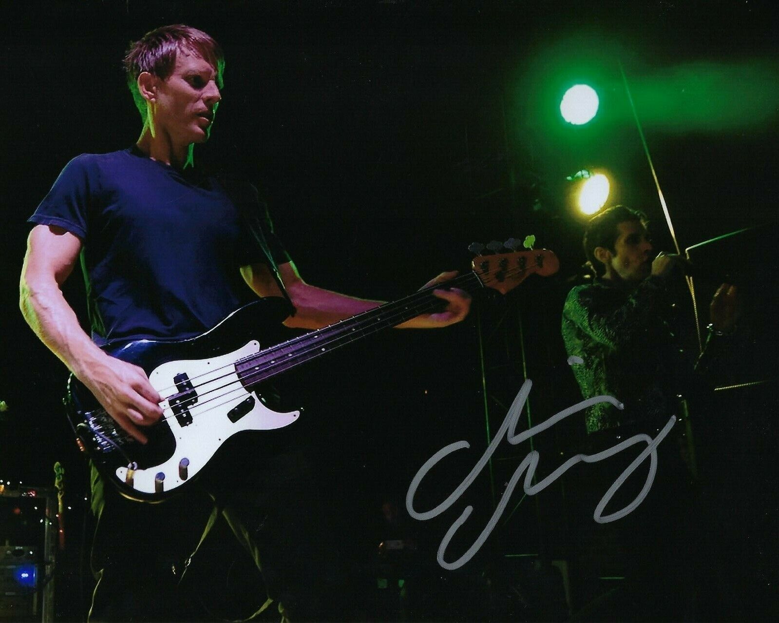 GFA Jane's Addiction Bassist * CHRIS CHANEY * Signed 8x10 Photo Poster painting C2 COA