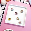 6Pcs Acrylic Special Shape Swimming Animal Diamond Painting Fridge Magnets