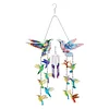 DIY Diamond Painting Double Sided 3D Wind Chime Pendant  Hanging Kit