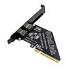 PCIeX8 to 2 Port Oculink SFF 8611 & 8612 Expansion Adapter Adapter Card
