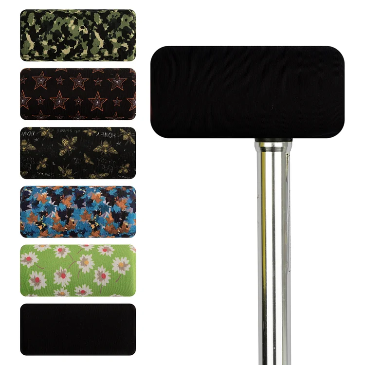 Customized 500PCS Cane Pad Hand Grip Cover Replacement Soft Non-slip Cushion of T-Handle for Walking Crutches Accessories 