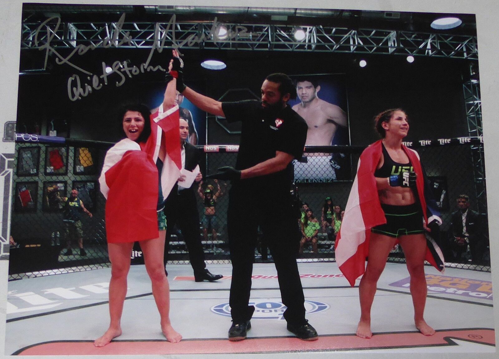 Randa Markos Signed UFC 11x14 Photo Poster painting The Ultimate Fighter TUF 20 Picture Auto'd 2