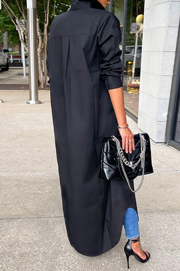 Solid Color Maxi Dress main image 0