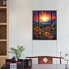 Diamond Painting -DIY Round Drill Beautiful Sunrise(40x50cm)
