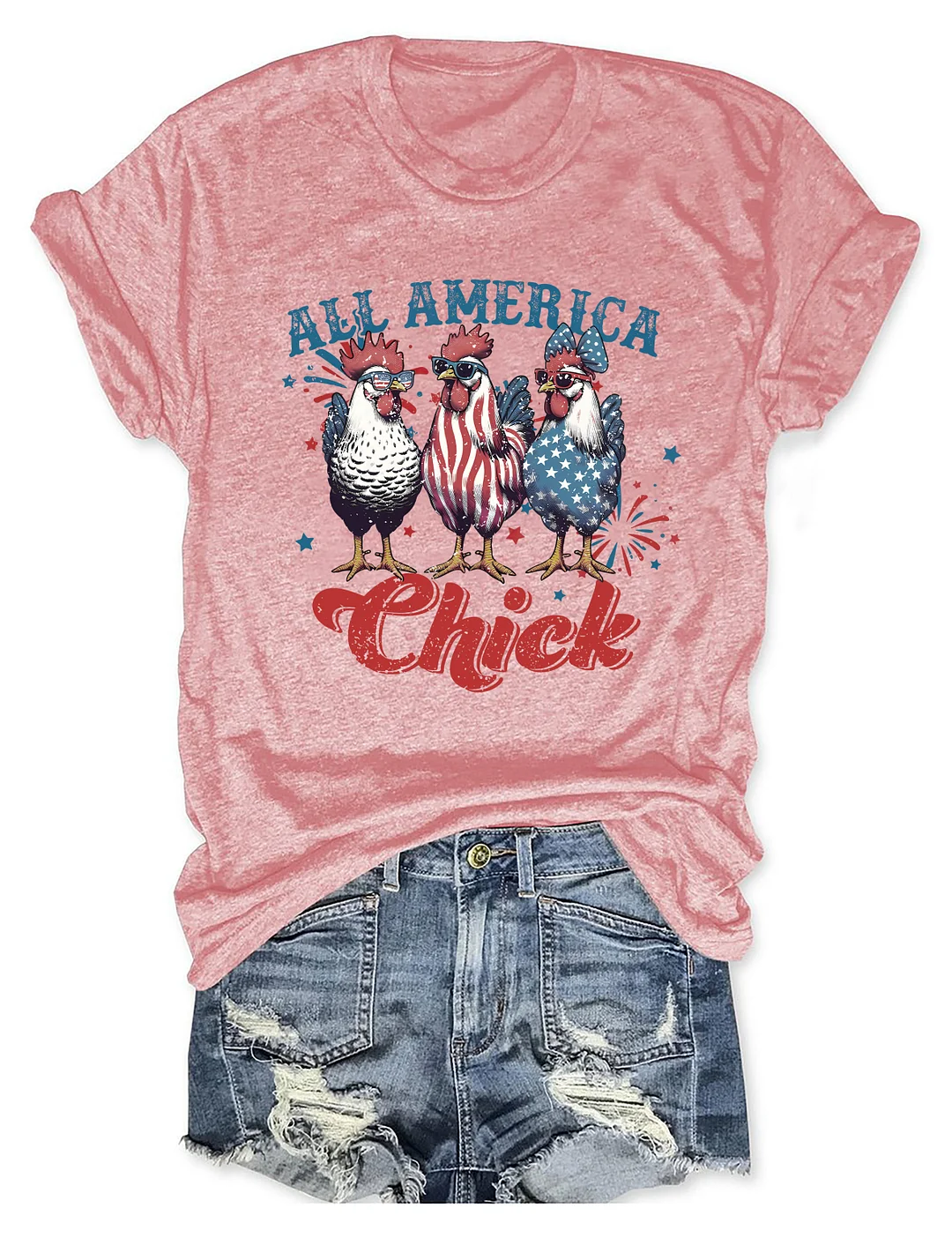 All America Chick T-shirt