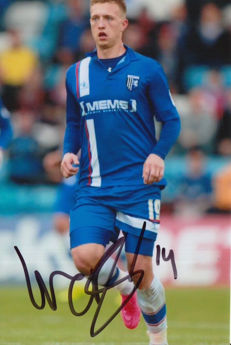 GILLINGHAM HAND SIGNED LUKE NORRIS 6X4 Photo Poster painting.