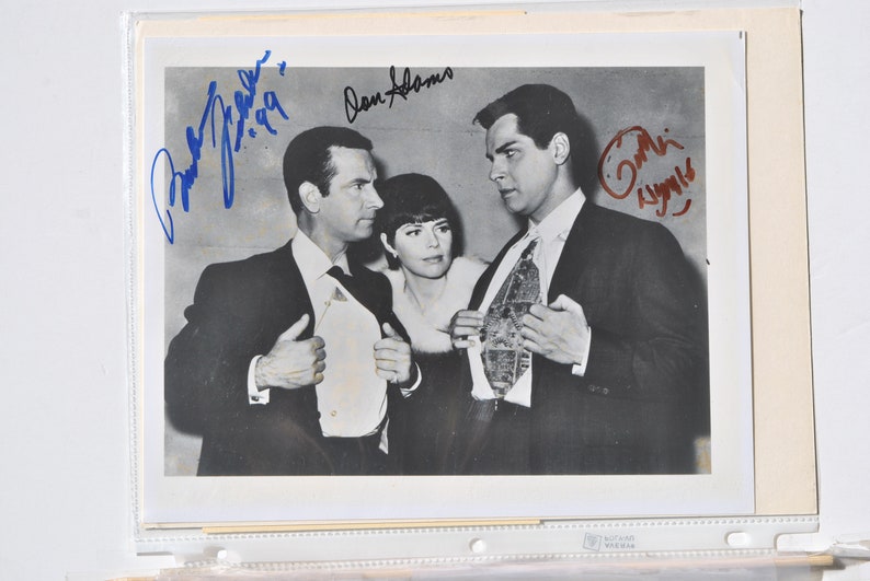 GET SMART CAST Signed Photo Poster painting X3 Don Adams, Barbara Feldon, Richard Gautier wcoa