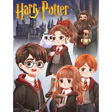 Harry Potter Poster 50*60cm full round drill diamond painting