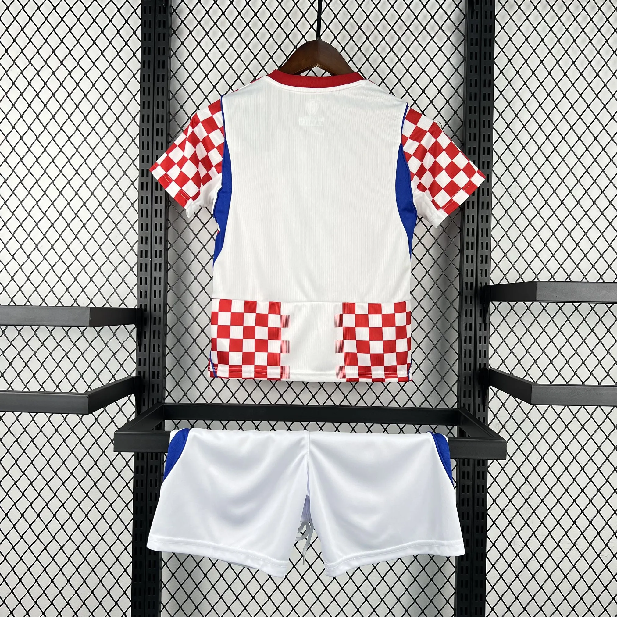 2026 Croatia Home Kids Kit Soccer Jersey Thai Quality