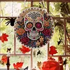 Skull DIY Diamond Painting Hanging Ornament 20cm for Adults