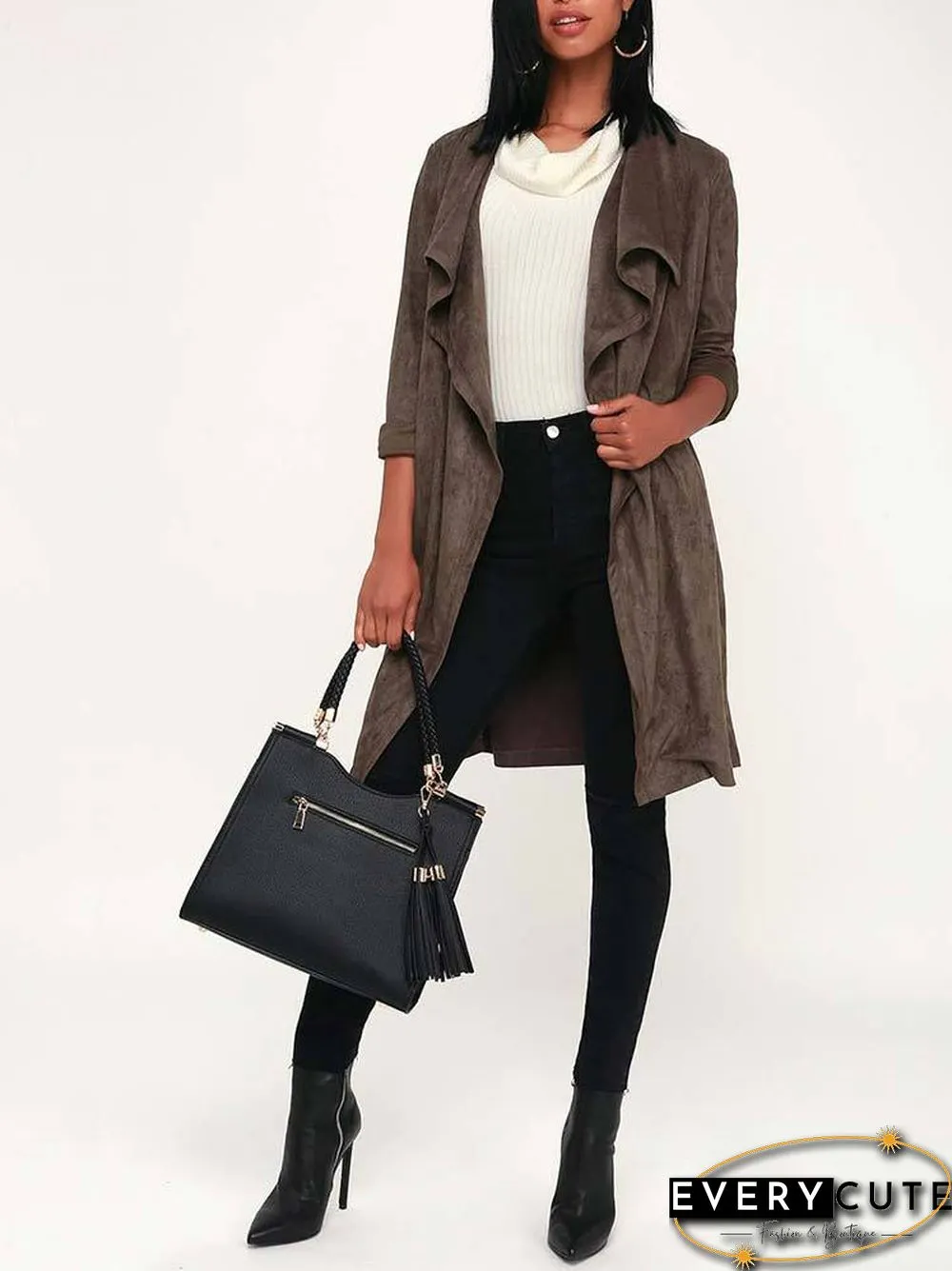 City Of Trees Suede Jacket Coat Outerwear Saddlebrown