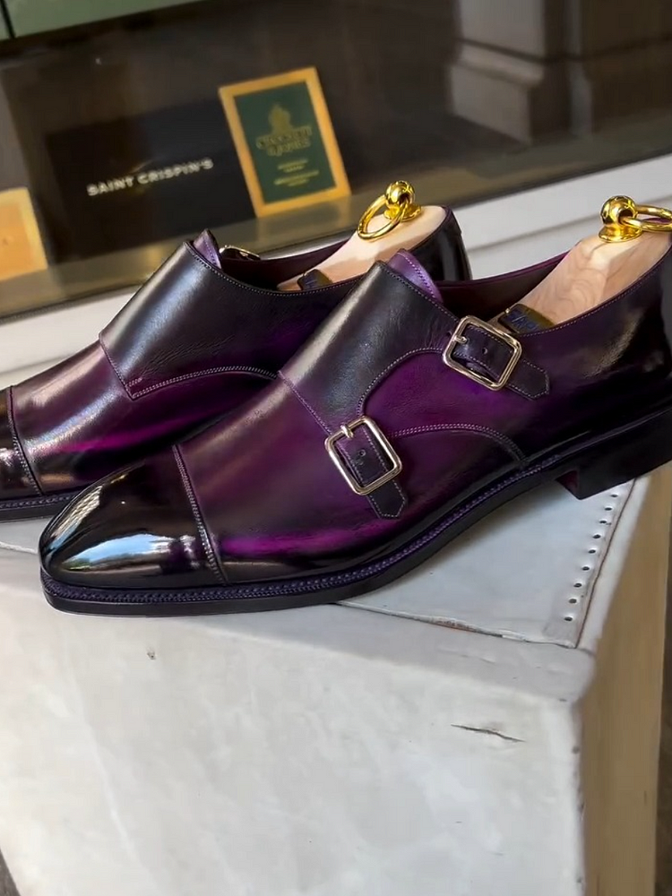 Double Buckle Dress Shoes