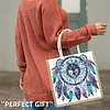 DIY Dreamcatcher Diamond Painting Shopping Bag Diamond Tote Handbag