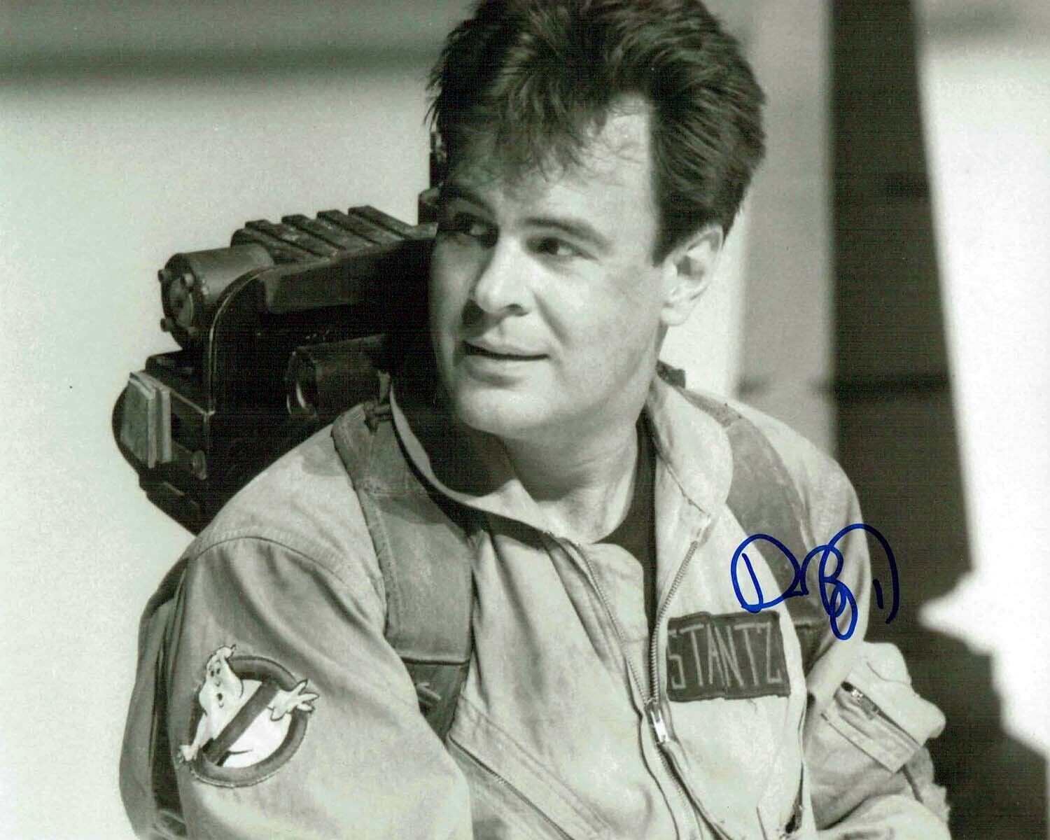 Dan AYKROYD SIGNED Autograph 10x8 Photo Poster painting 2 AFTAL COA Ghostbusters Blues Brothers