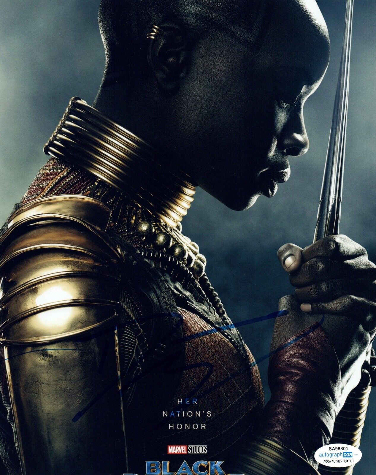 Danai Gurira Signed Autographed 8x10 Photo Poster painting Black Panther ACOA COA