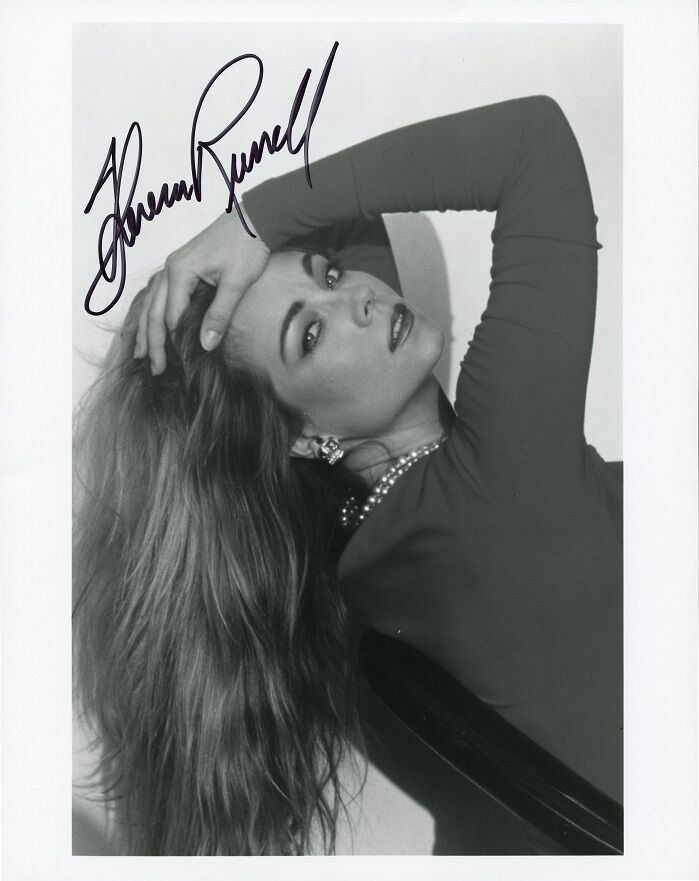 Alluring THERESA RUSSELL Signed Photo Poster painting