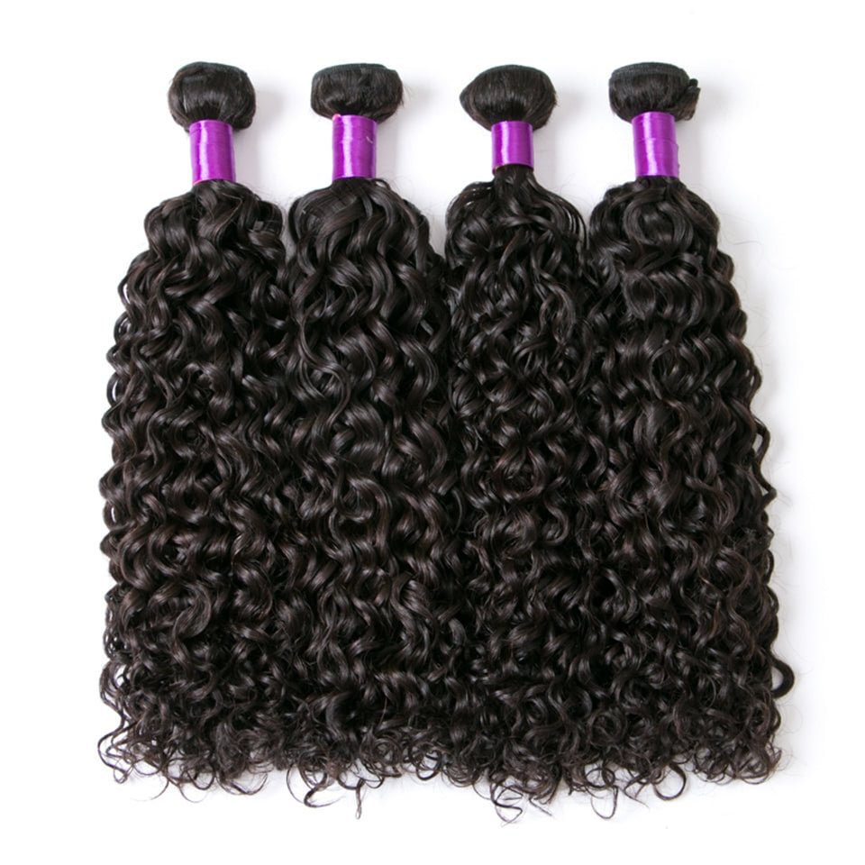 Water Wave  Virgin Hair 4 Bundles Extensions-Vallbest US Mall Lifes