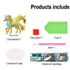 uk.everydayedeals DIY Acrylic Diamond Painting Desktop Tabletop Ornament - Mythical Beast