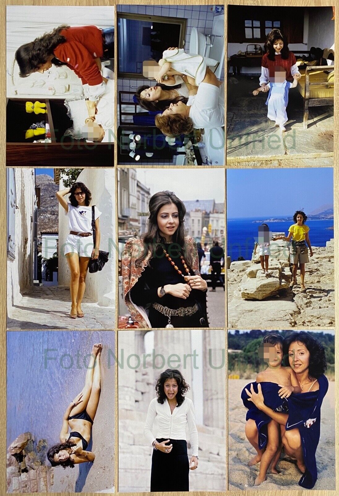 9x Vicky Leandros Photo Poster painting 20 x 30 cm A4 Poster Format without Autograph (Plakat-70