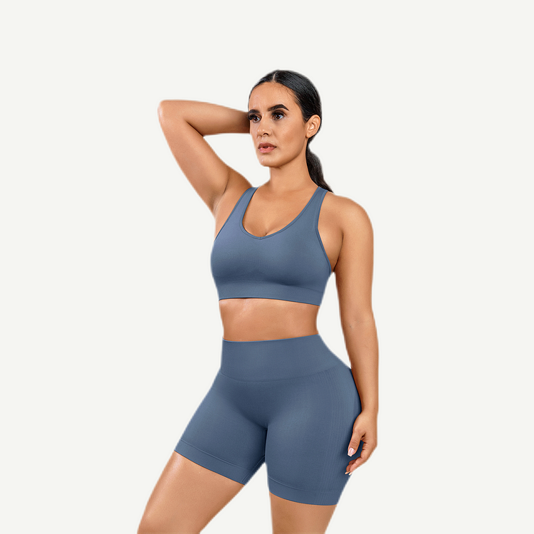 Wholesale Sexy V Neck Seamless Sportswear Eco-friendly 