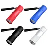 9LED Texture Pocket UV Torches Lighting Tool Mini 2W 395nm Backlight for Outdoor