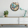 (US Only)2D Flat DIY Butterfly Diamond Art Pendant Window Hanging Art for Home Decor