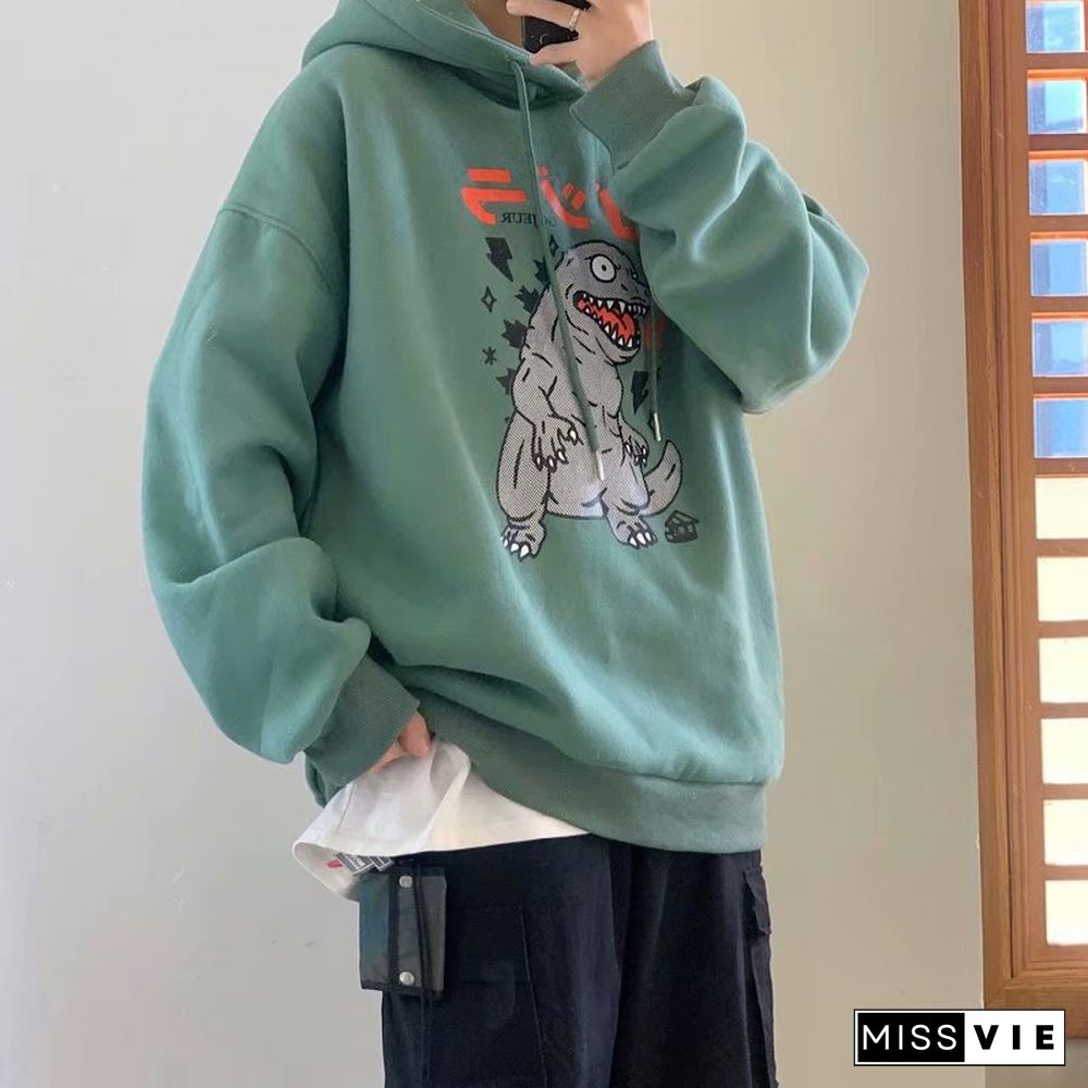 Hooded Loose Sweatshirt