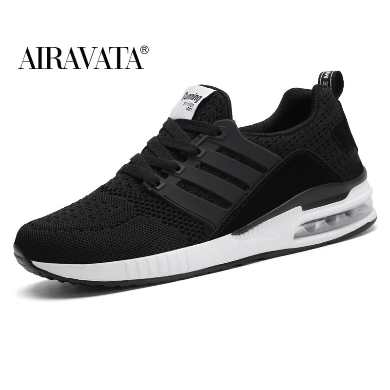 Men Women's Runnning Shoes Air Cushioning Sneakers Outdoor Casual Breathable Comfortable Athletic Footwear