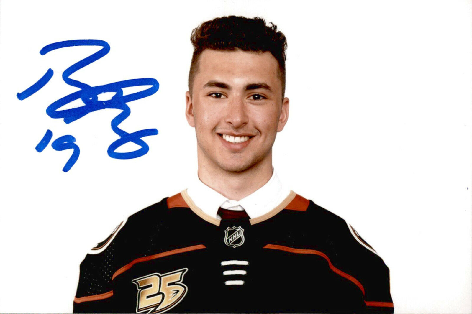 Benoit-Olivier Groulx SIGNED 4x6 Photo Poster painting ANAHEIM DUCKS #4