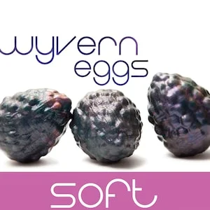 pornhint Pornhint Silicone Egg - Wyvern Eggs (Set of 3) - Kegel - Silicone Eggs - Oviposition Egg - Ovipositor - Silicone Egg Toy - Soft