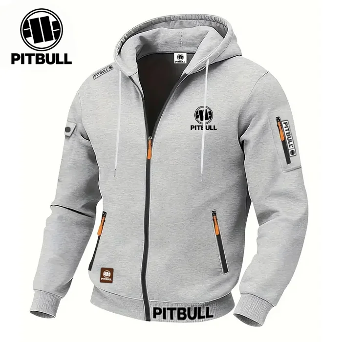 2025 Nowy styl – luźna bluza z kapturem z długim rękawem i zamkiem błyskawicznym