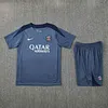 2025/2026 Psg Paris Pre-Match Training Haze Blue Shirt+Shorts 1:1 Thai Quality