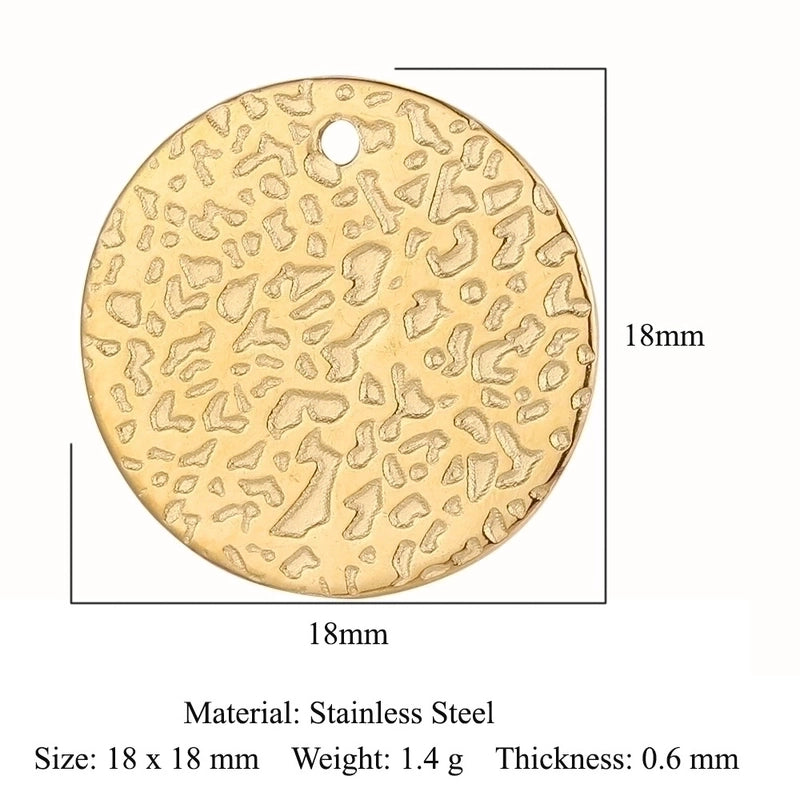 3 Pieces Retro Solid Color Stainless Steel Plating Inlay Rhinestones 18k Gold Plated Charms Jewelry Accessories