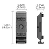 Battery Cover For Insta360 Ace Pro 2 Vertical Shooting Quick Release Adapter